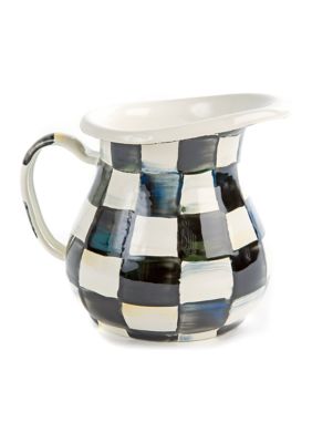 Courtly Check Enamel Creamer