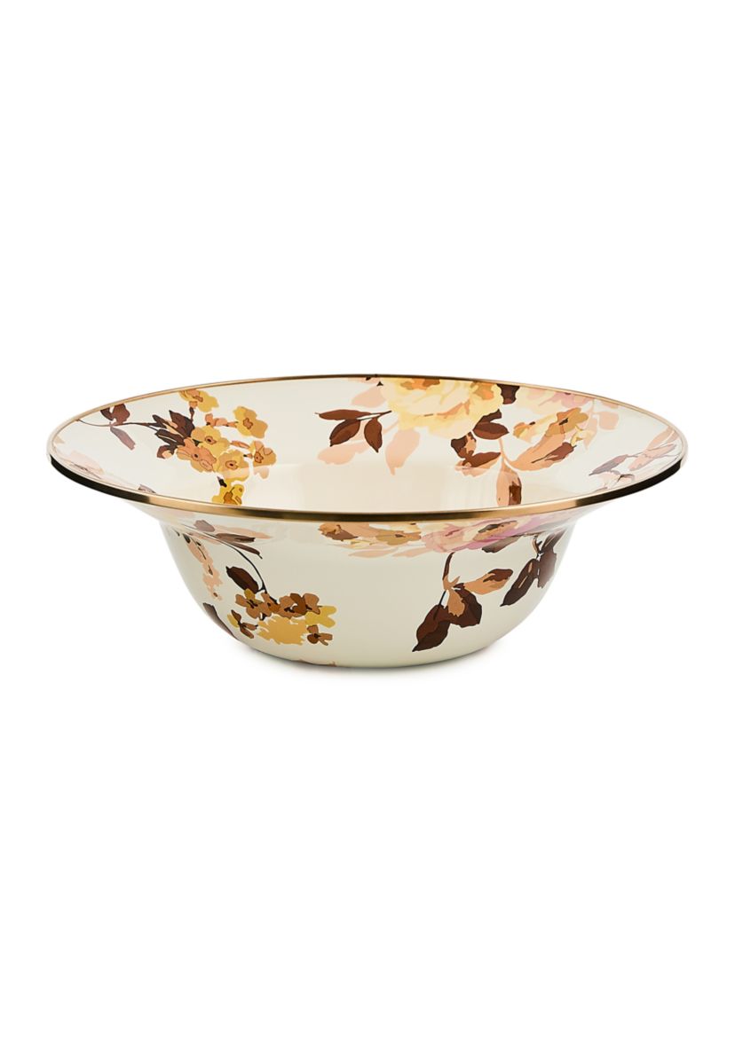  Wild Rose Serving Bowl