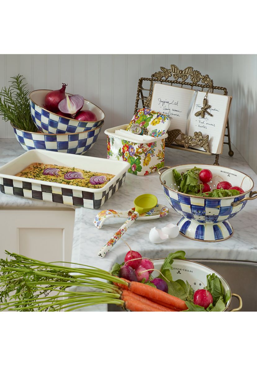Large Enamel Colander