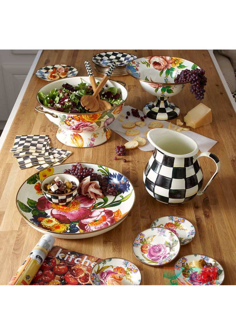 Flower Market Everything Bowl - White