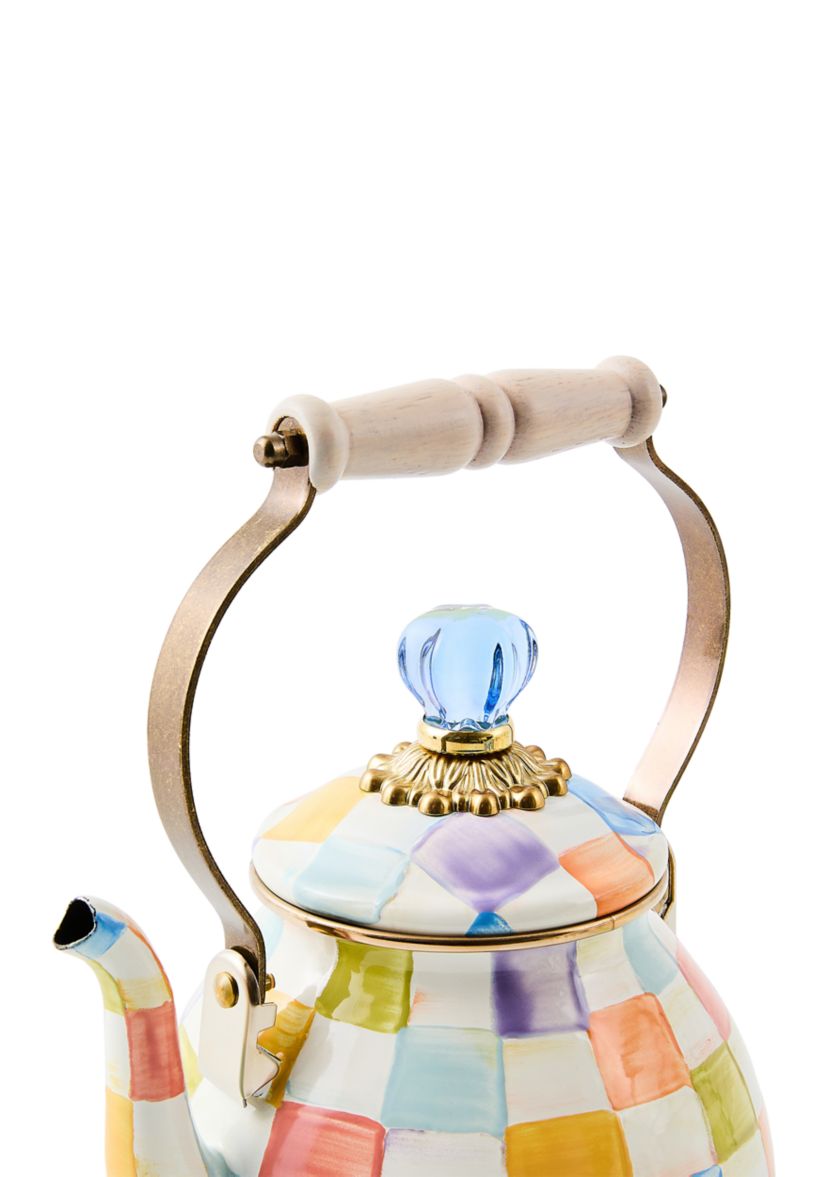 Confetti Check 2 Quart Tea Kettle