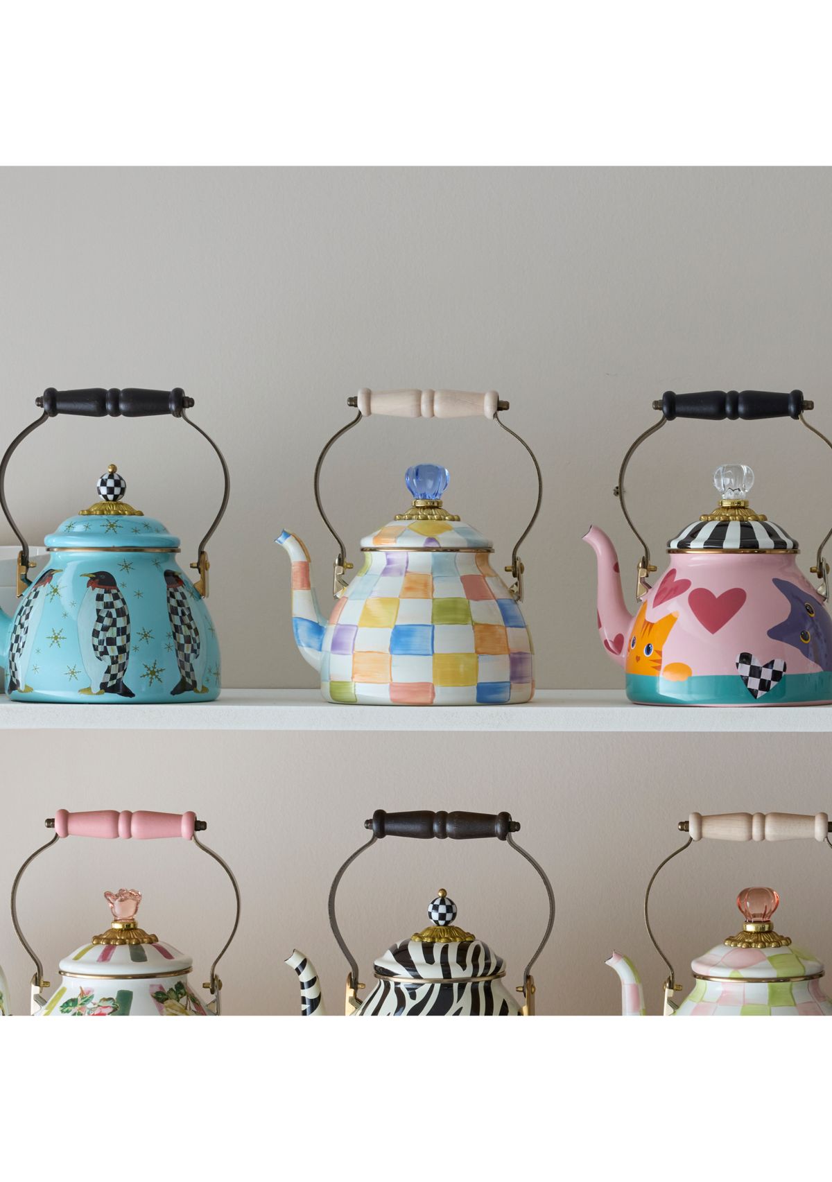 Confetti Check 2 Quart Tea Kettle