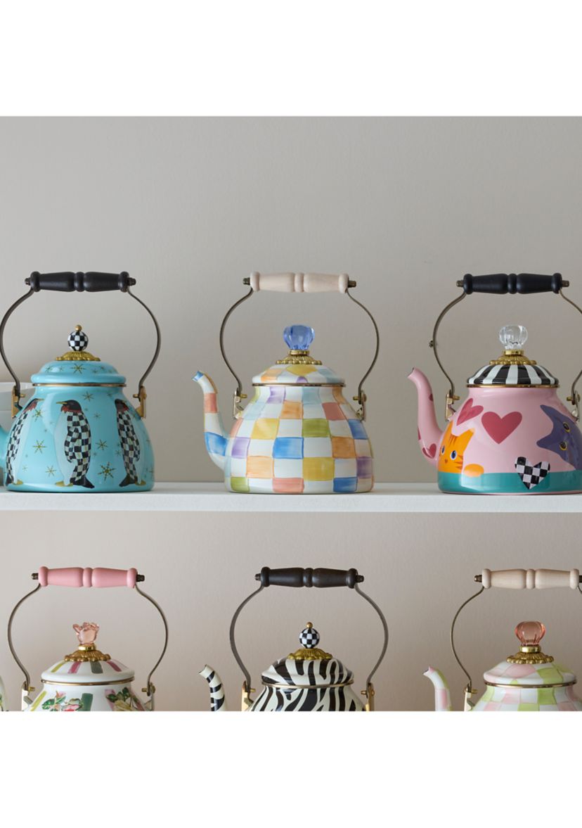 Confetti Check 2 Quart Tea Kettle