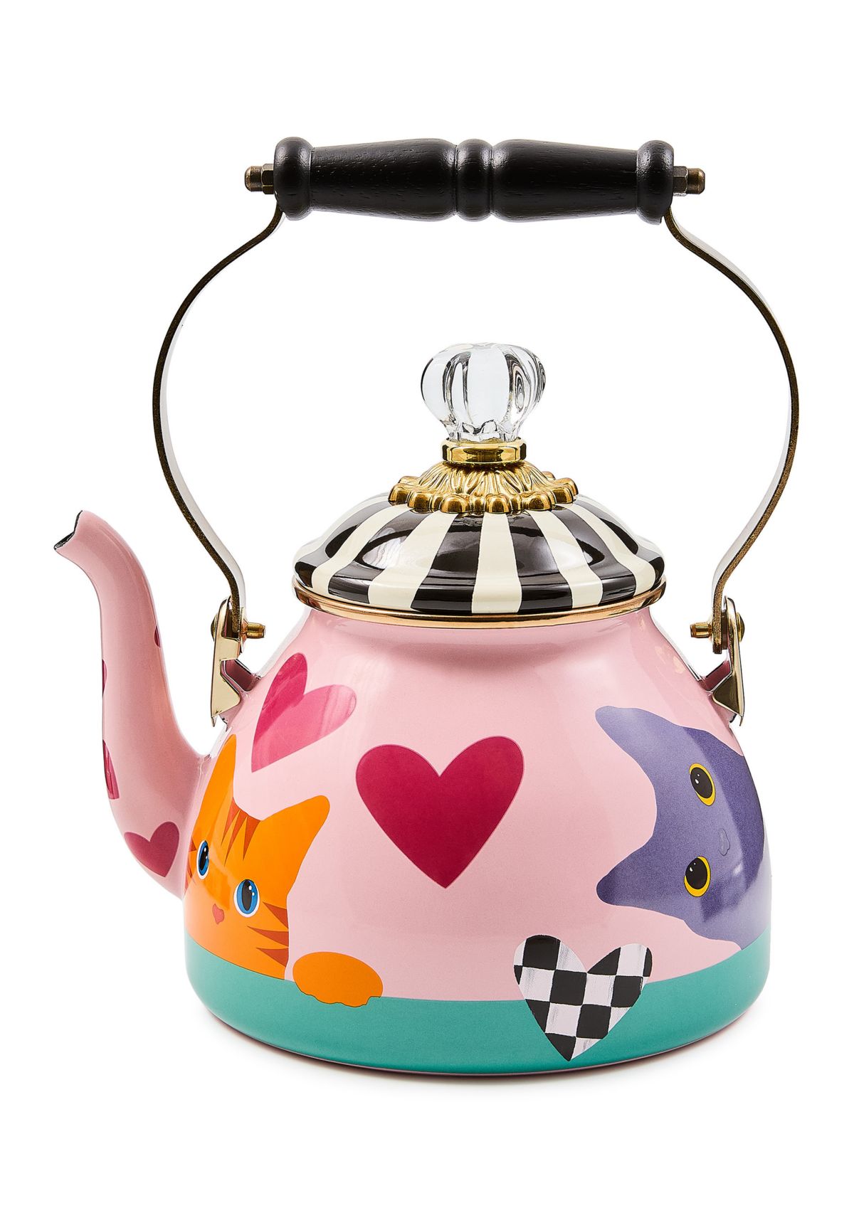 Cat Love 2 Quart Tea Kettle