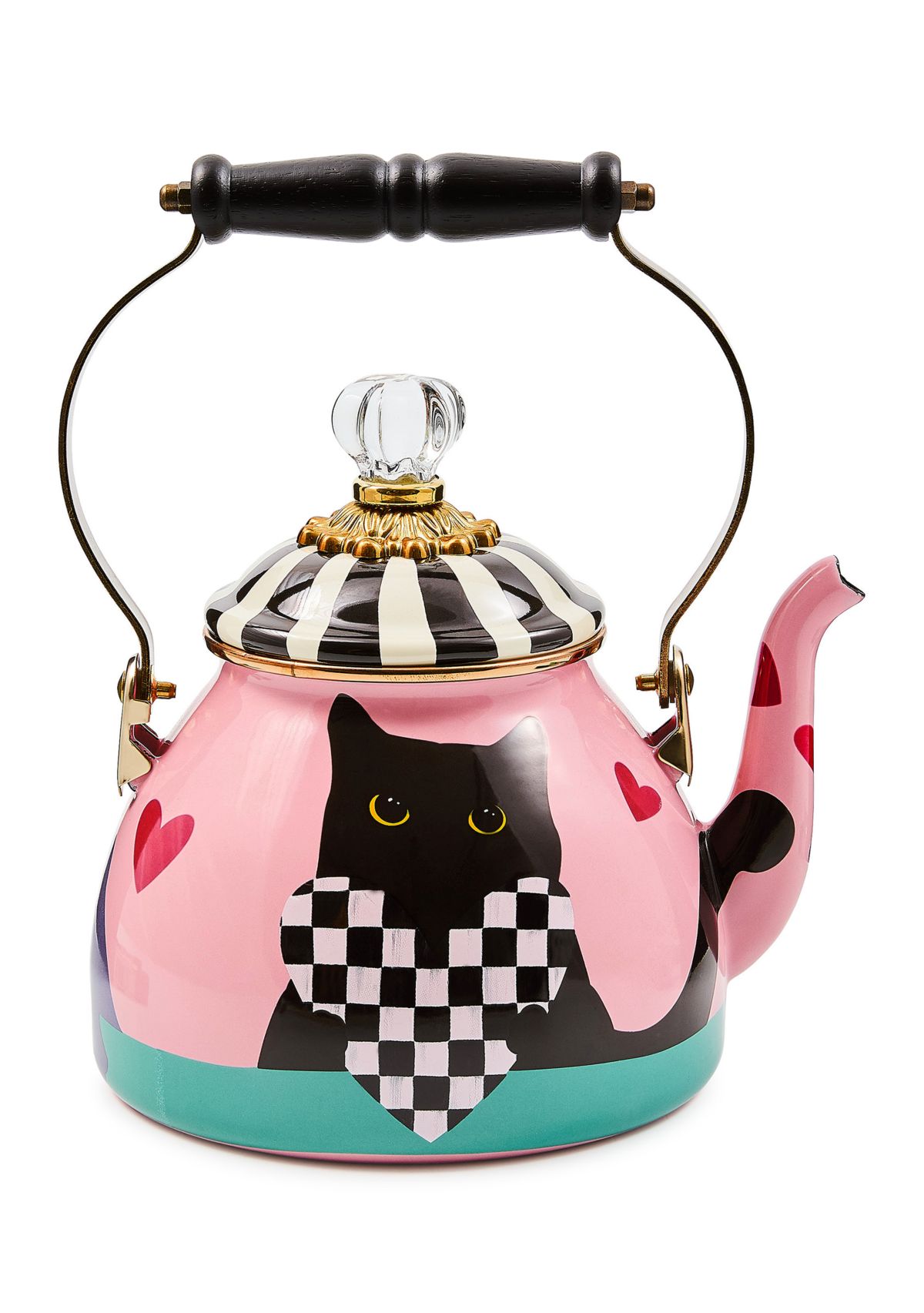 Cat Love 2 Quart Tea Kettle