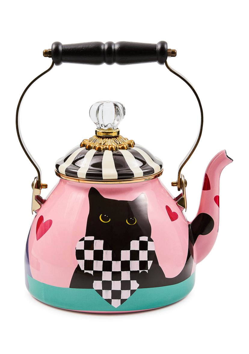 Cat Love 2 Quart Tea Kettle