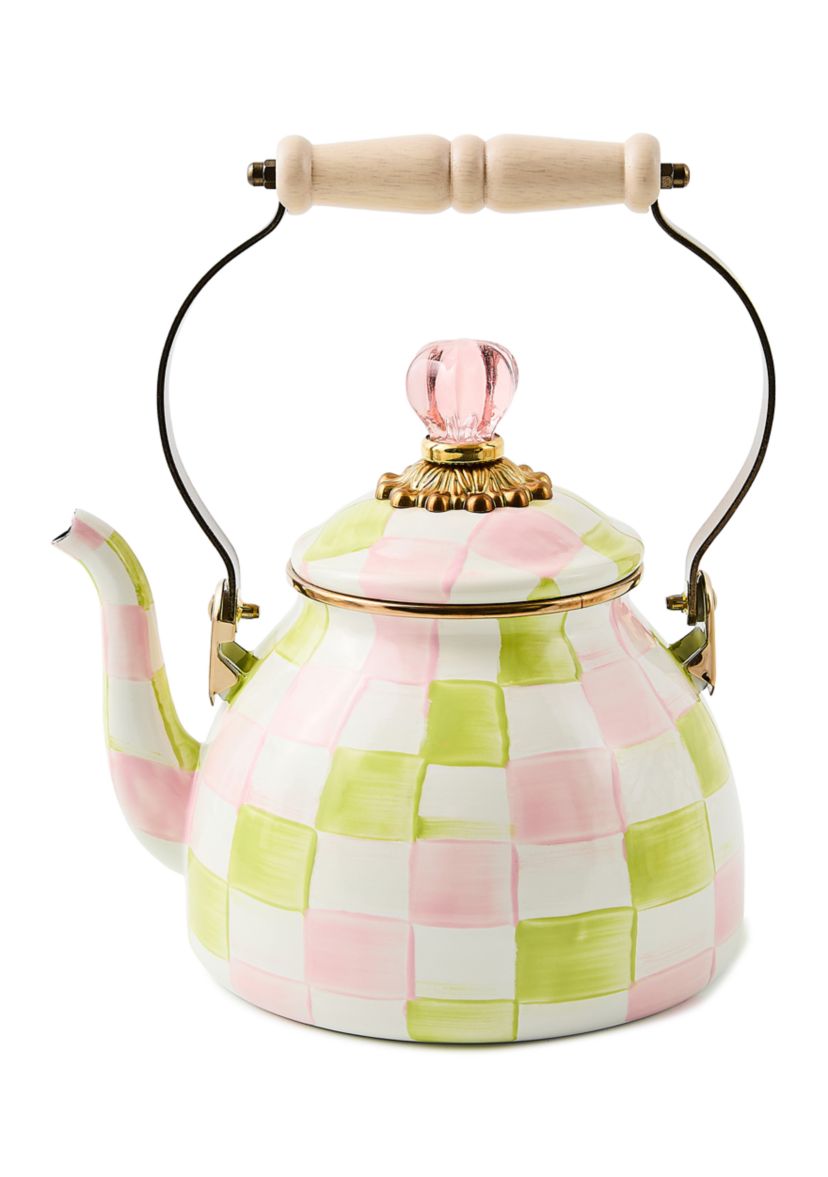 Palm Beach Check 2 Quart Tea Kettle