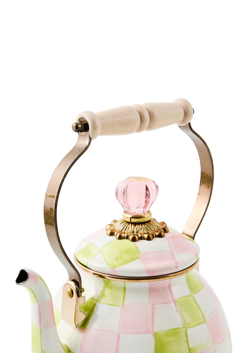 Palm Beach Check 2 Quart Tea Kettle