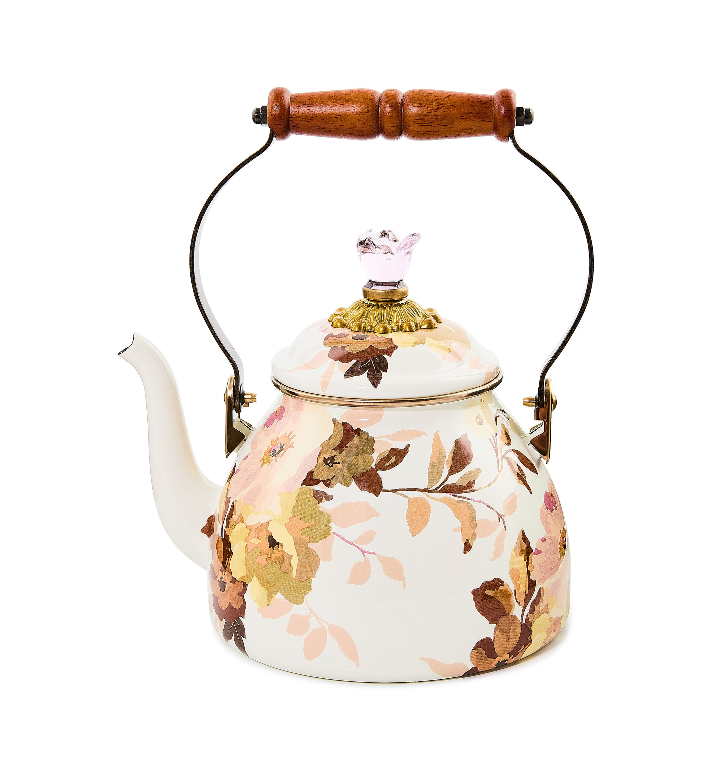 Wild Rose Tea Kettle 