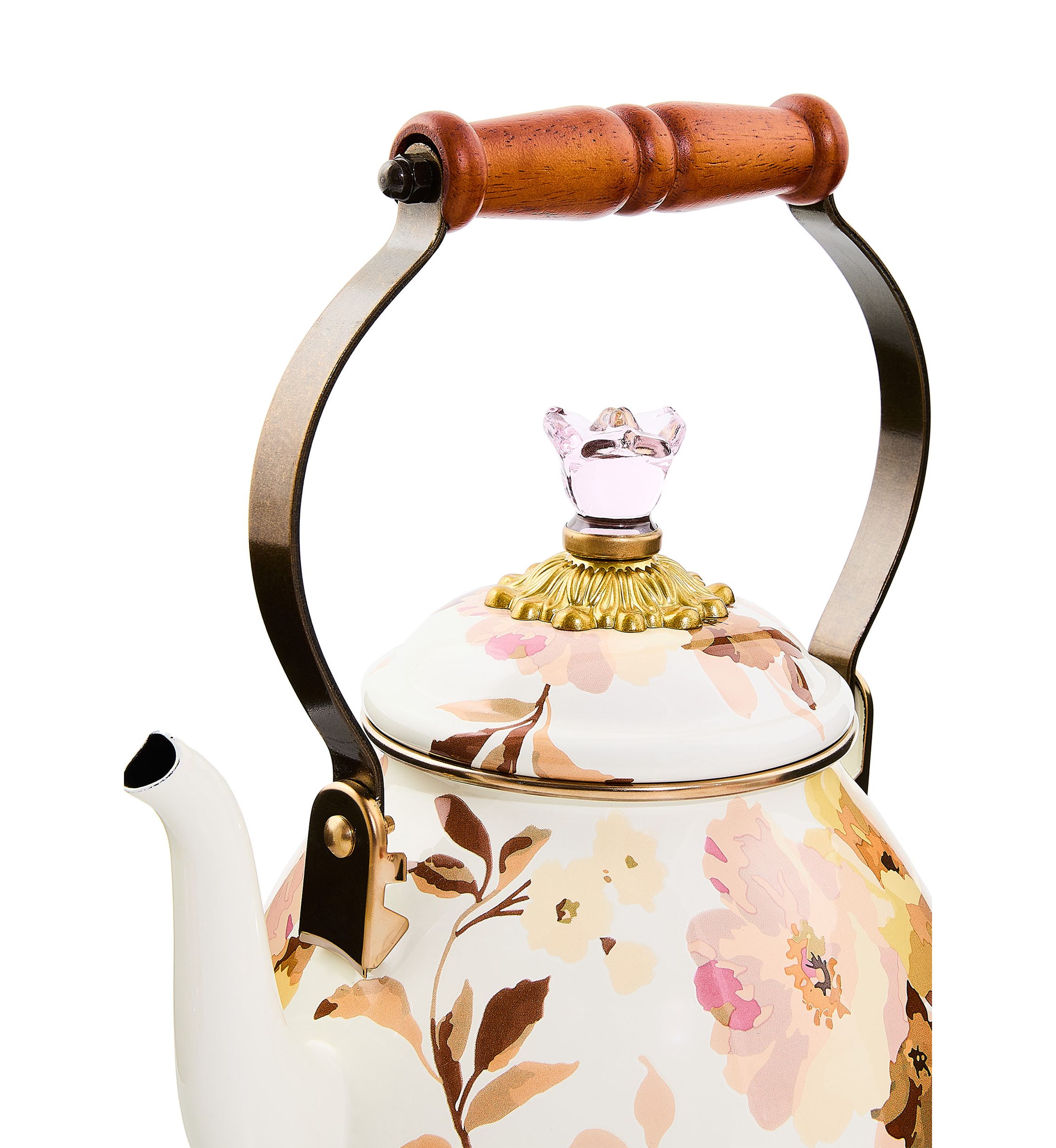 Wild Rose Tea Kettle 
