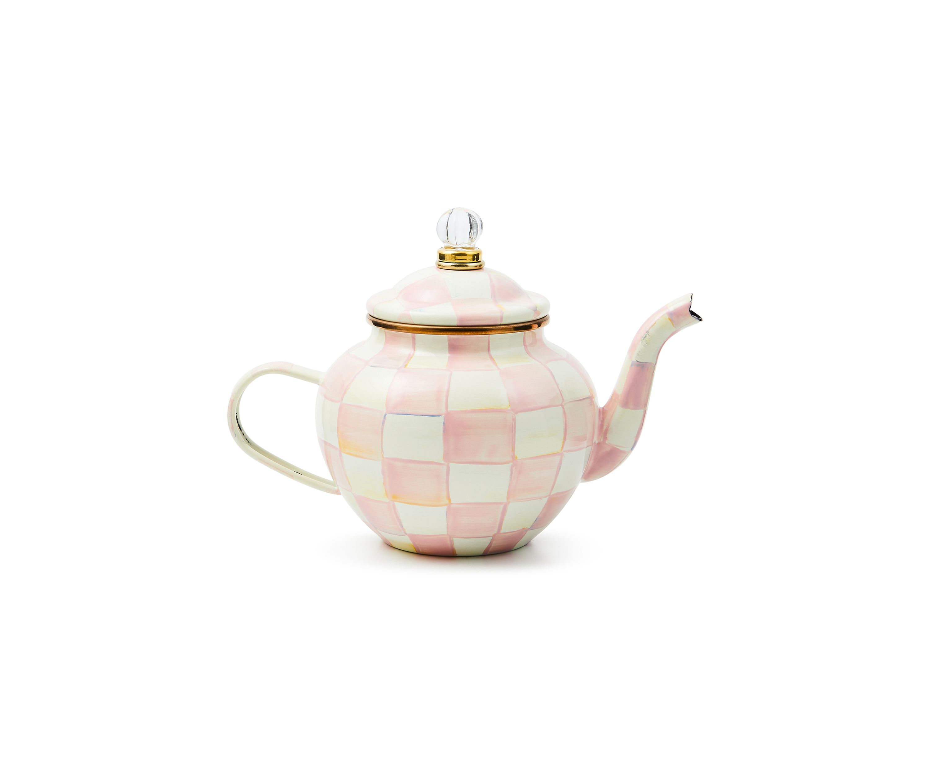 Rosy Check 4 Cup Teapot