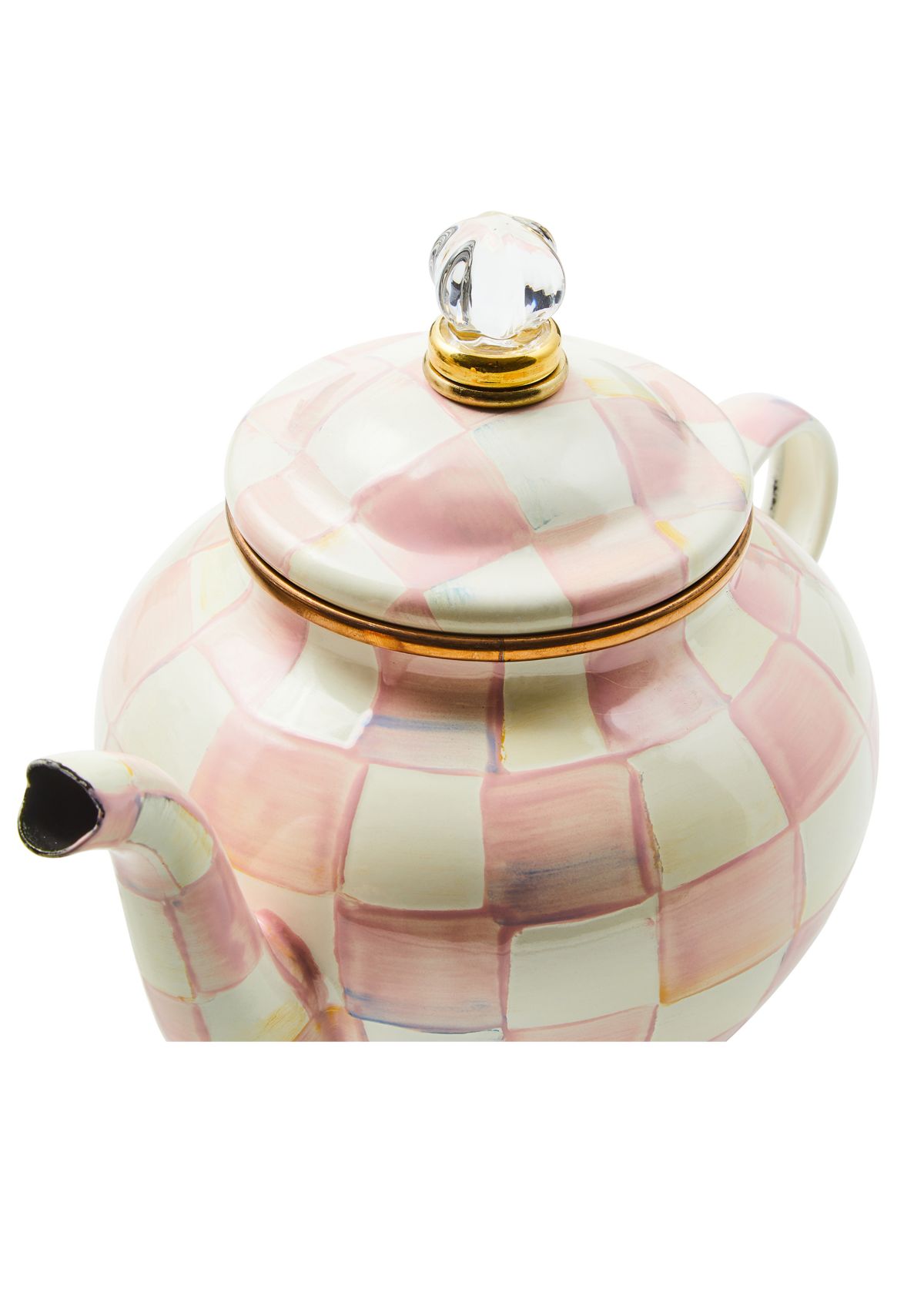 Rosy Check 4 Cup Teapot