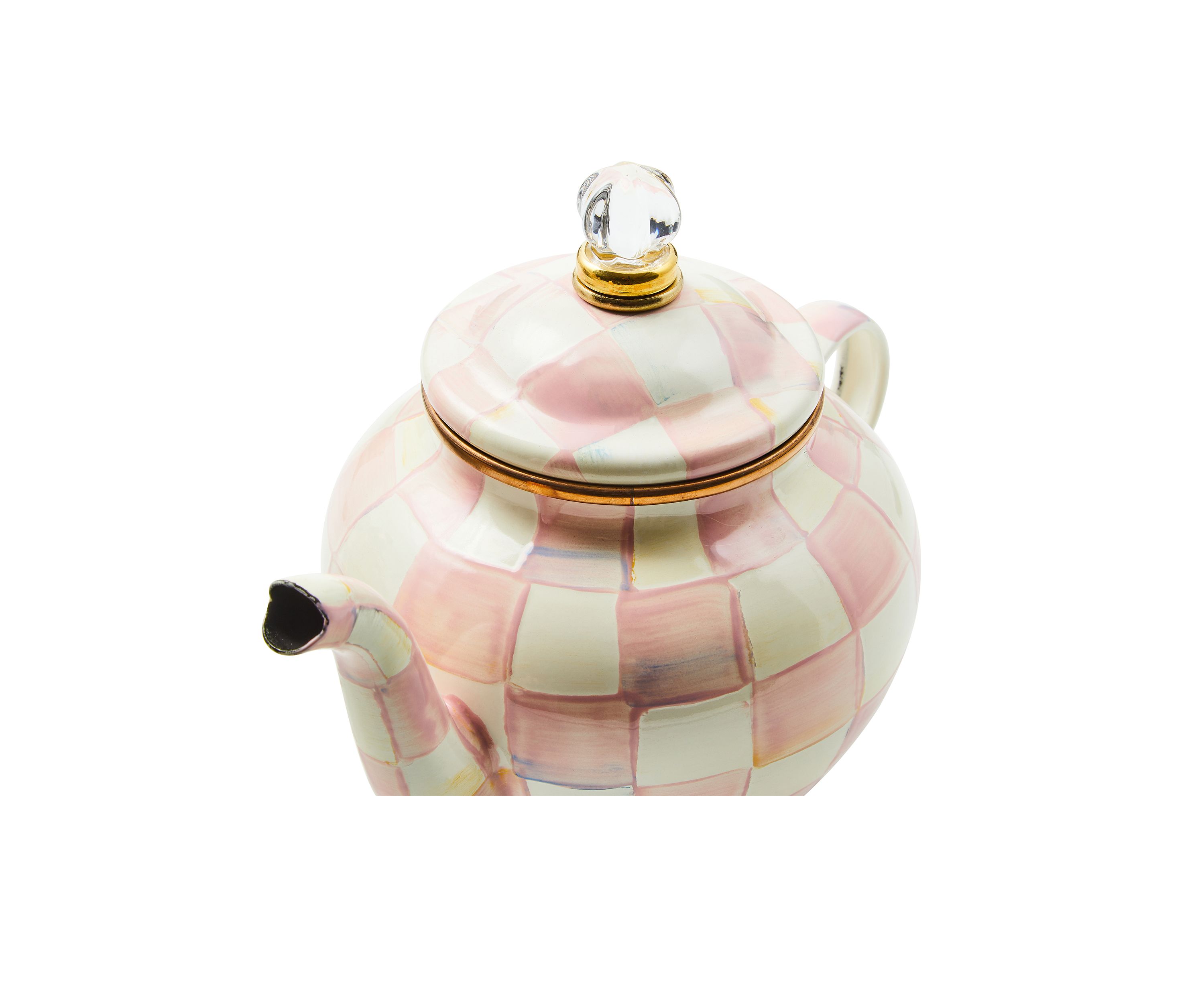 Rosy Check 4 Cup Teapot