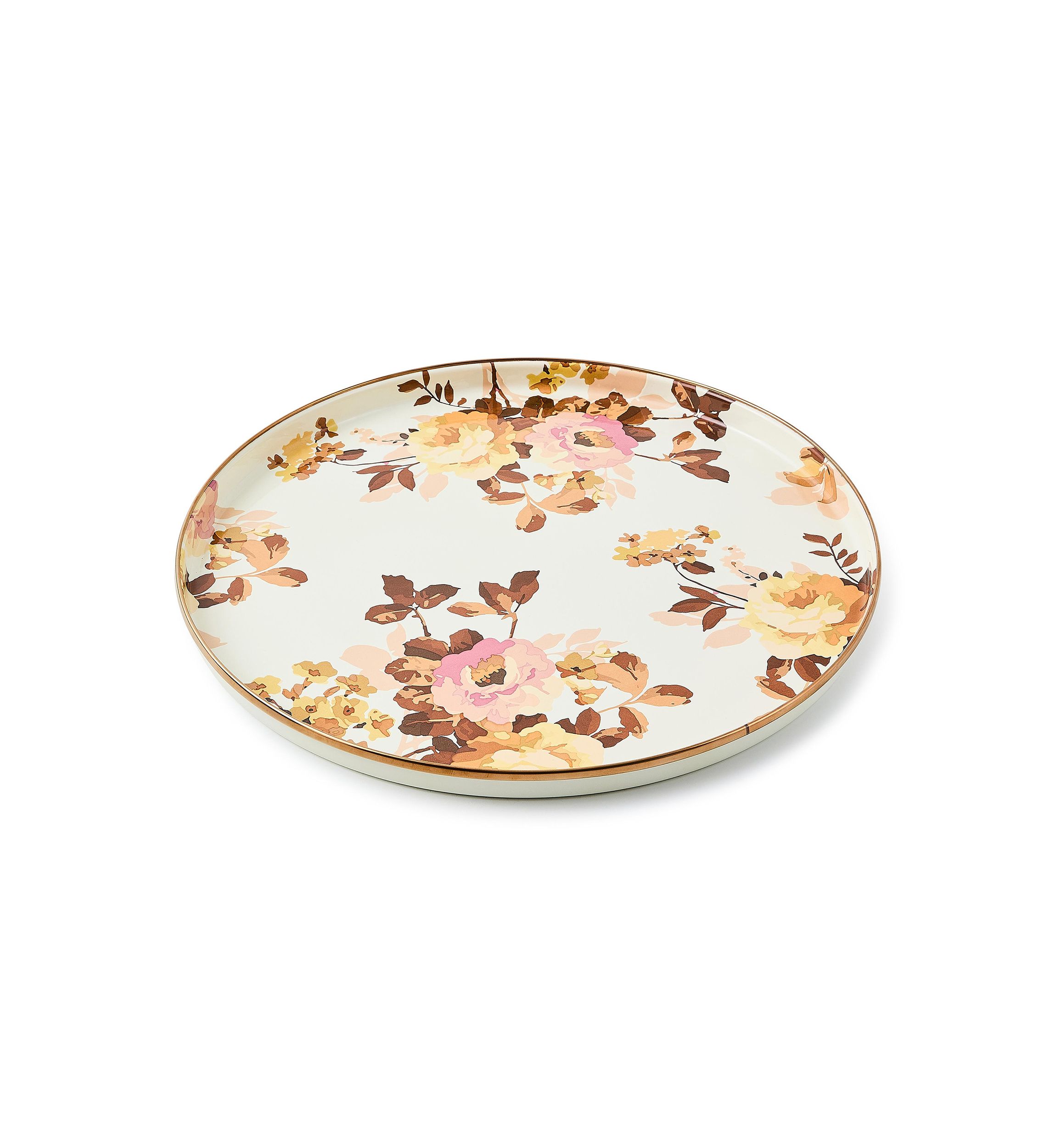 Wild Rose Round Tray
