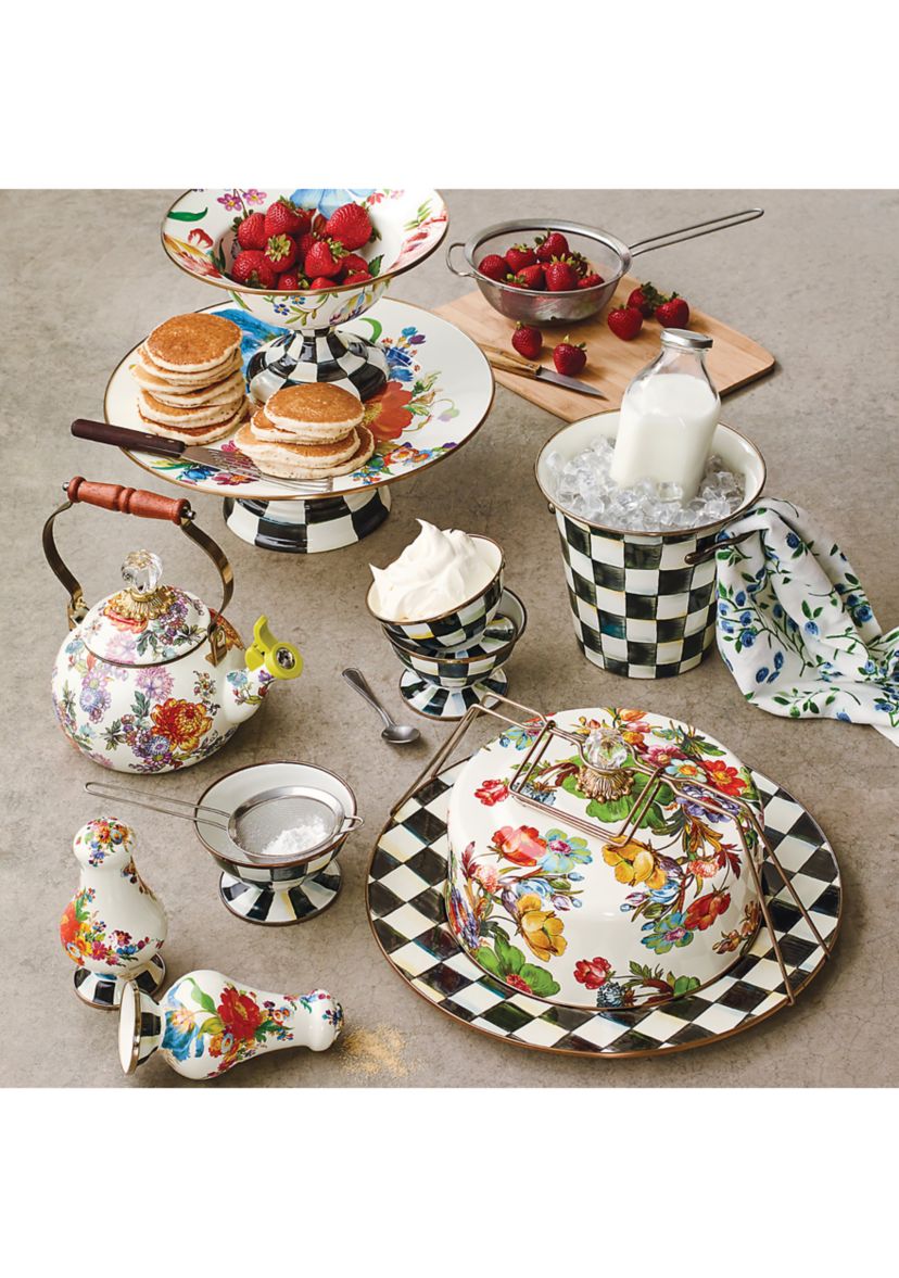 Flower Market Whistling Tea Kettle