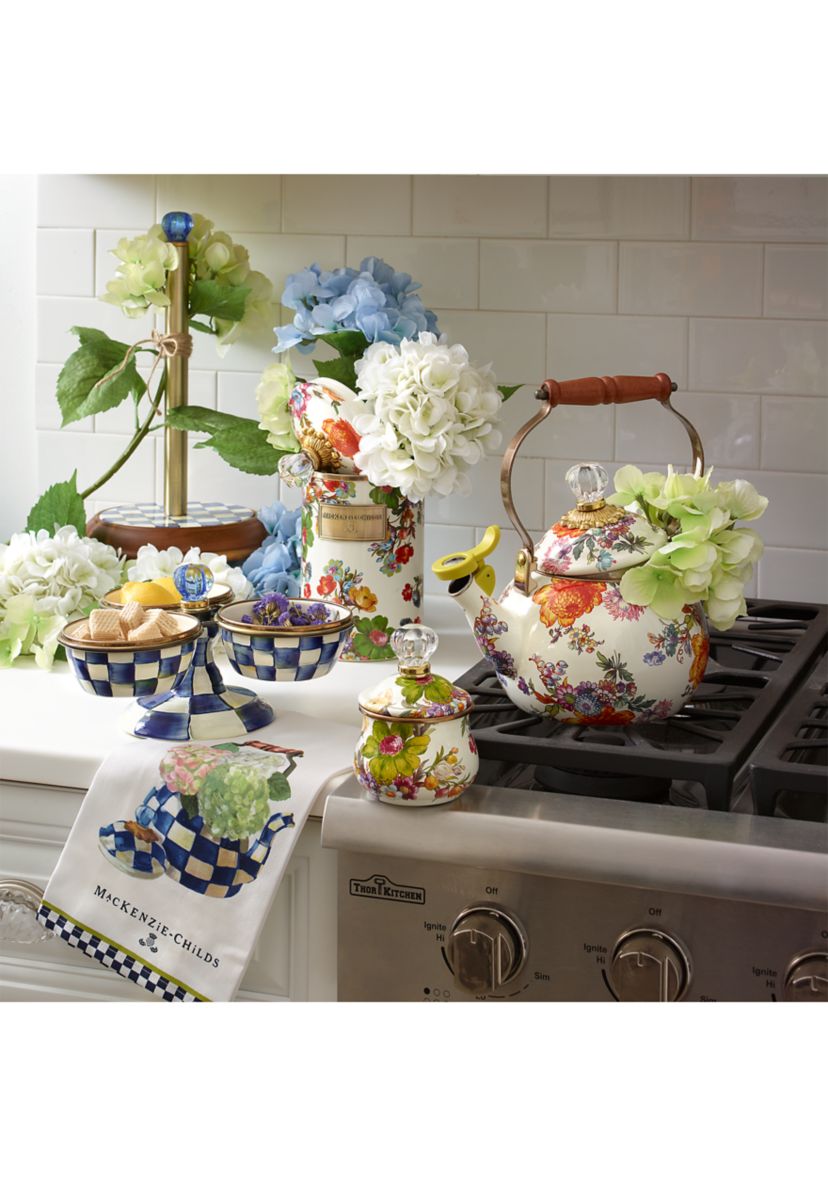 Flower Market Whistling Tea Kettle