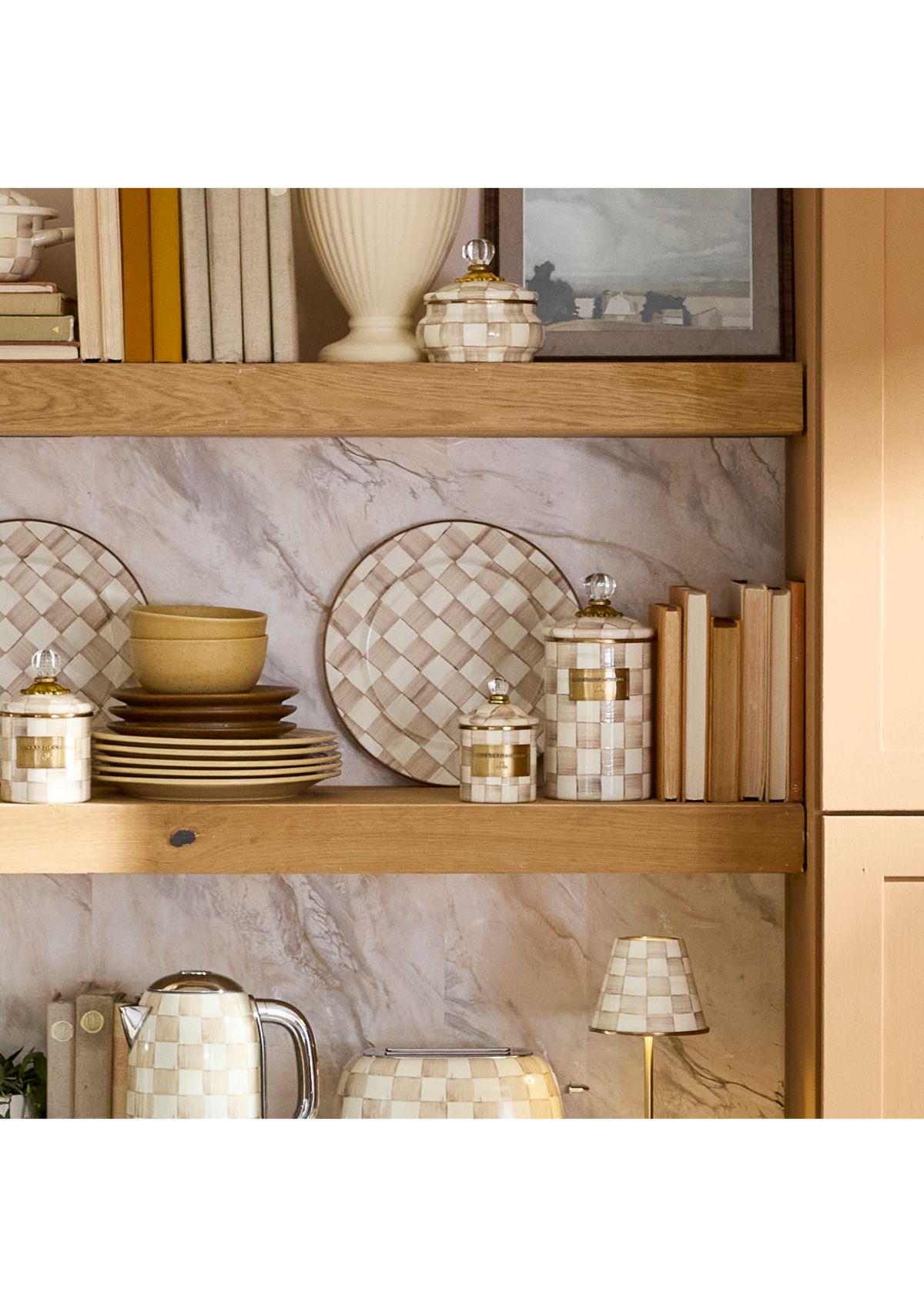 Check Large Wood Trivet