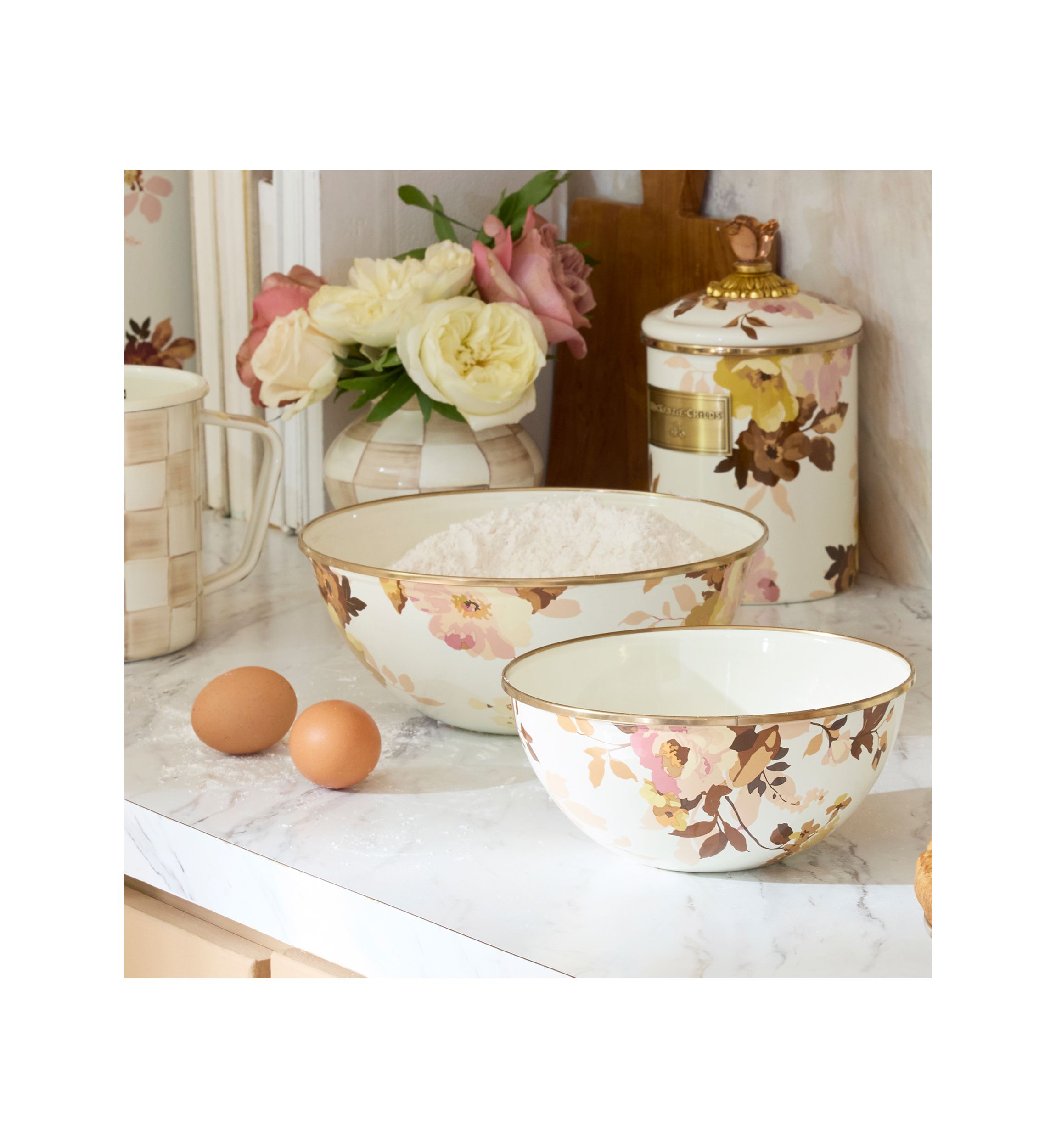 Wild Rose Medium Everyday Bowl