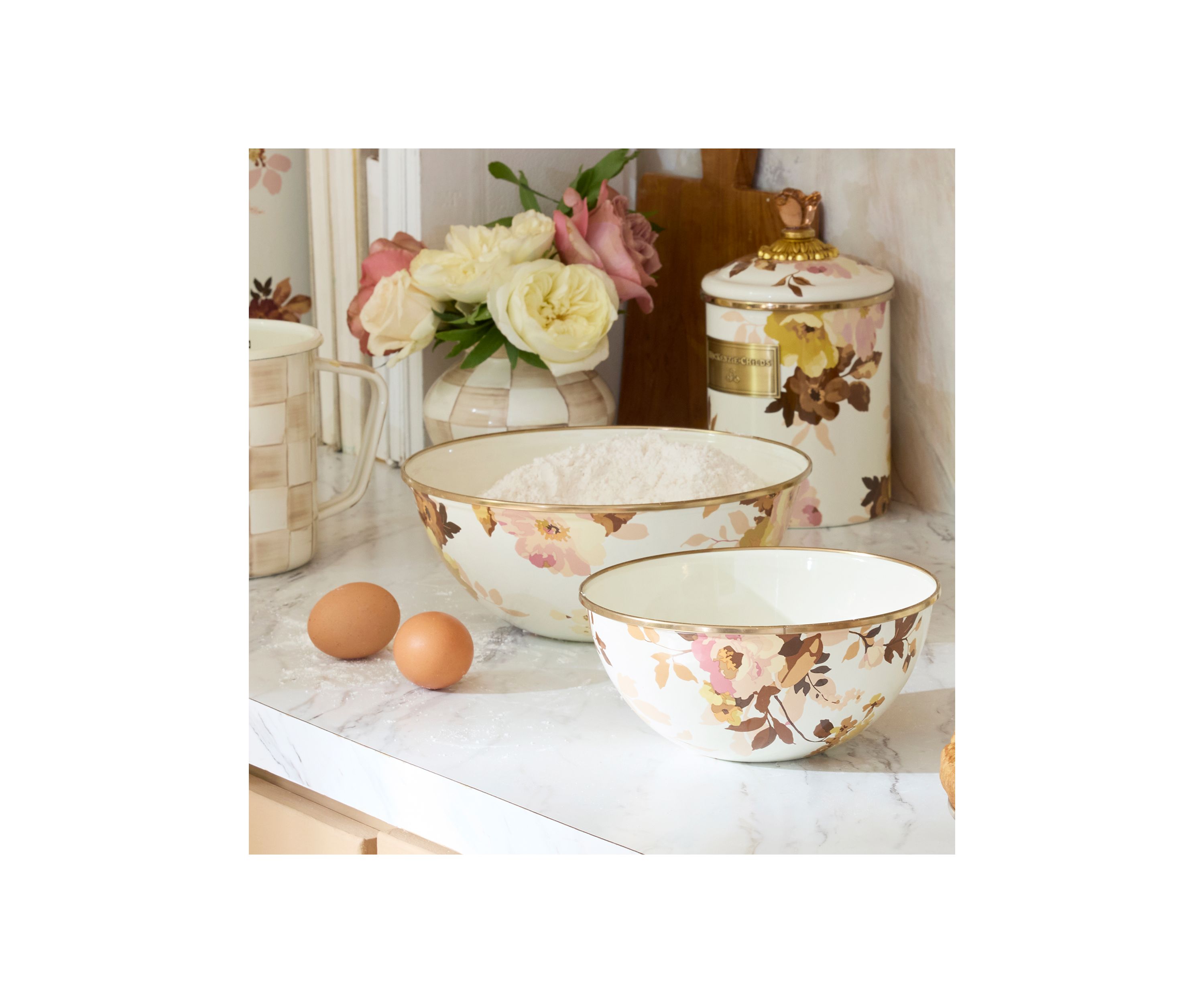 Wild Rose Medium Everyday Bowl