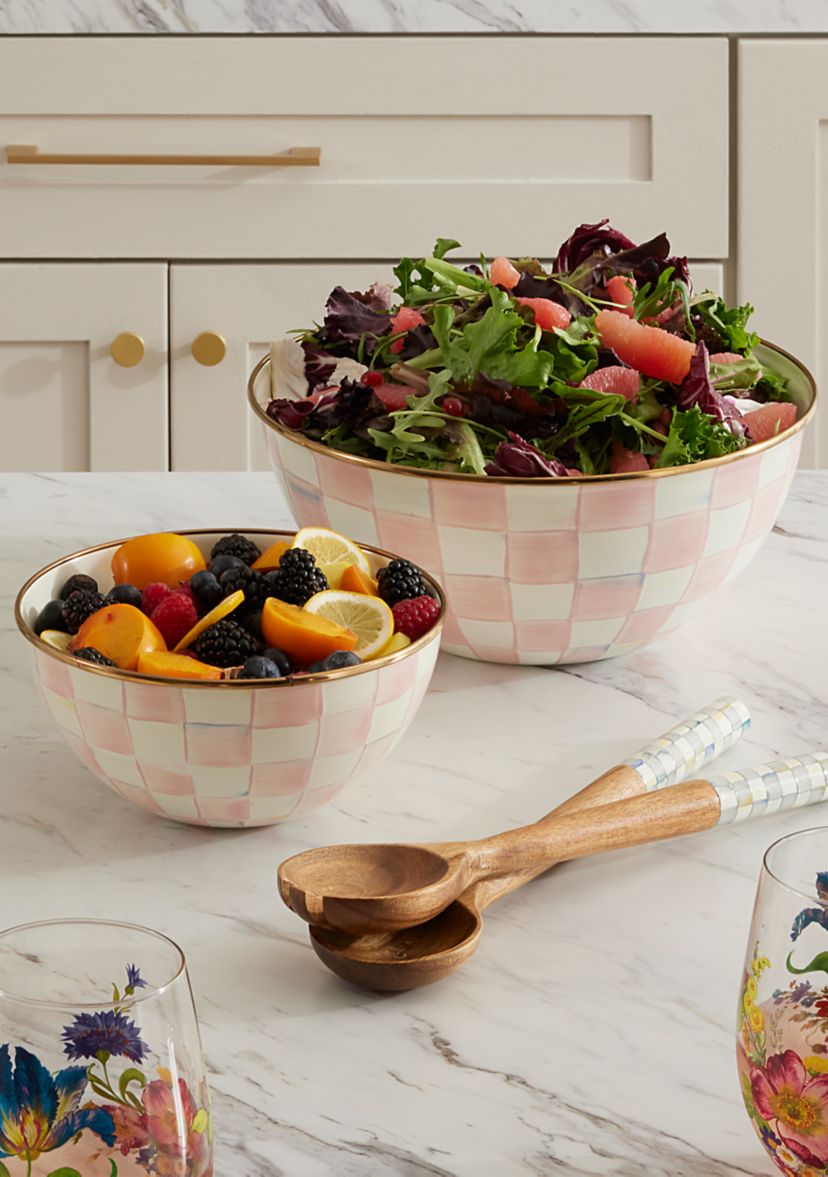 Rosy Check Medium Everyday Bowl