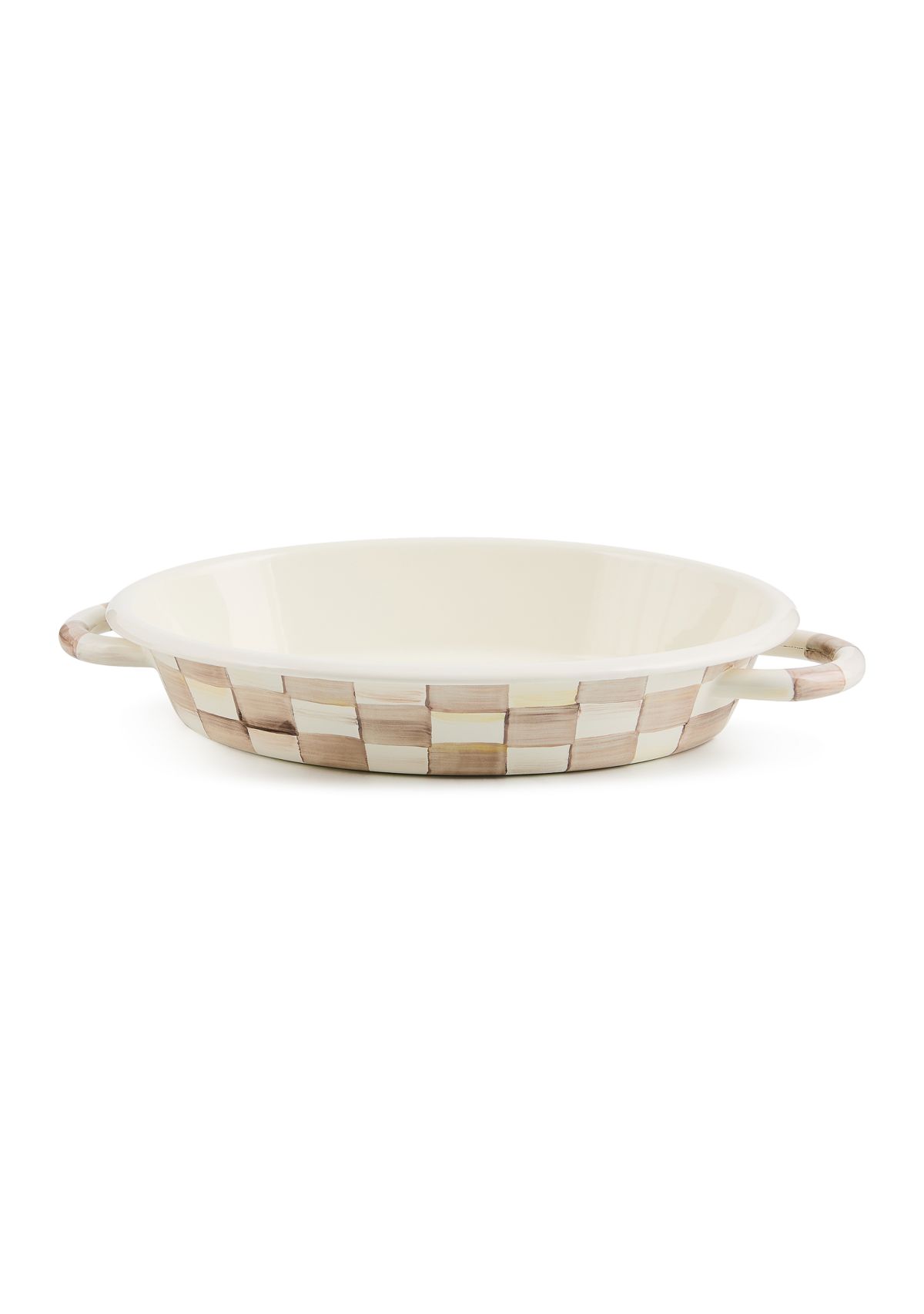 Check Medium Oval Gratin Dish