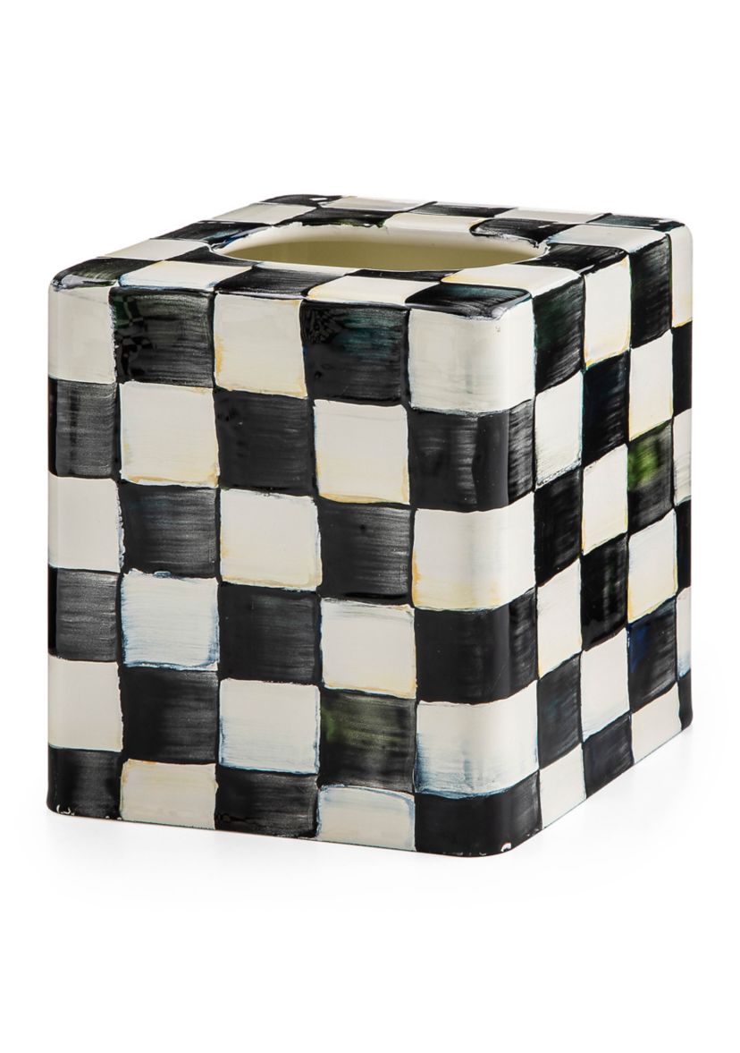 Check Boutique Tissue Box Cover
