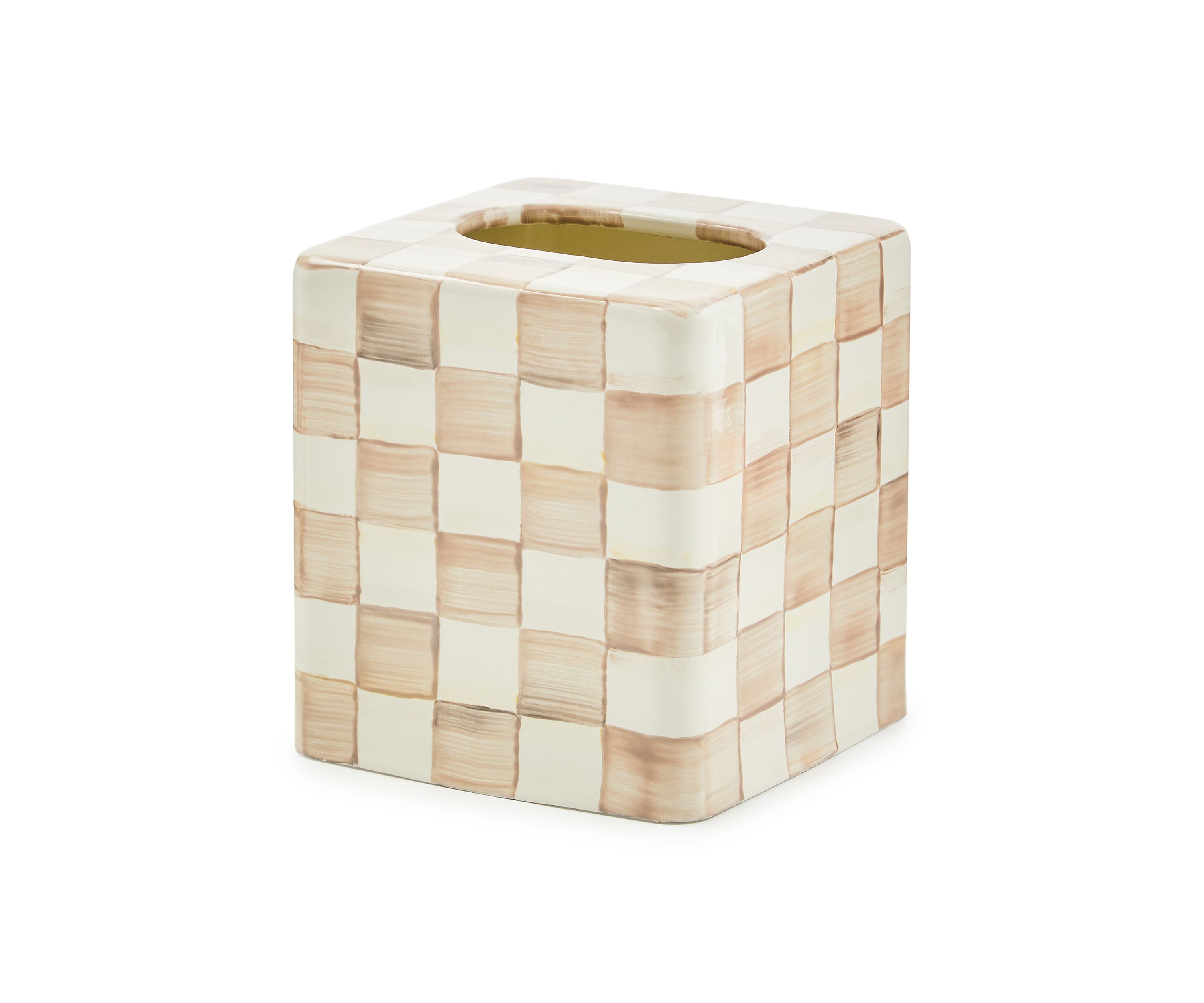 Check Boutique Tissue Box Cover