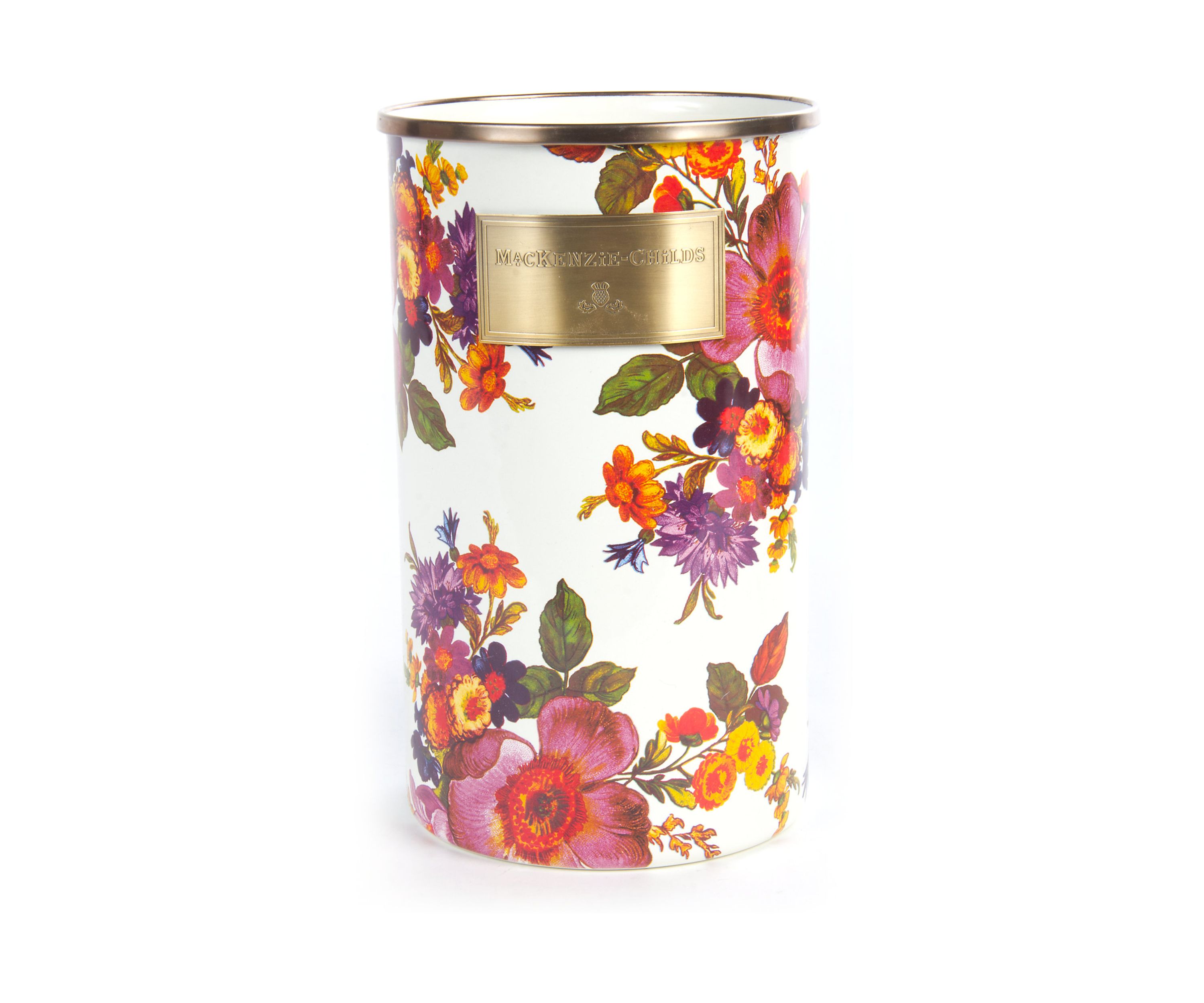 Flower Market Utensil Holder - White