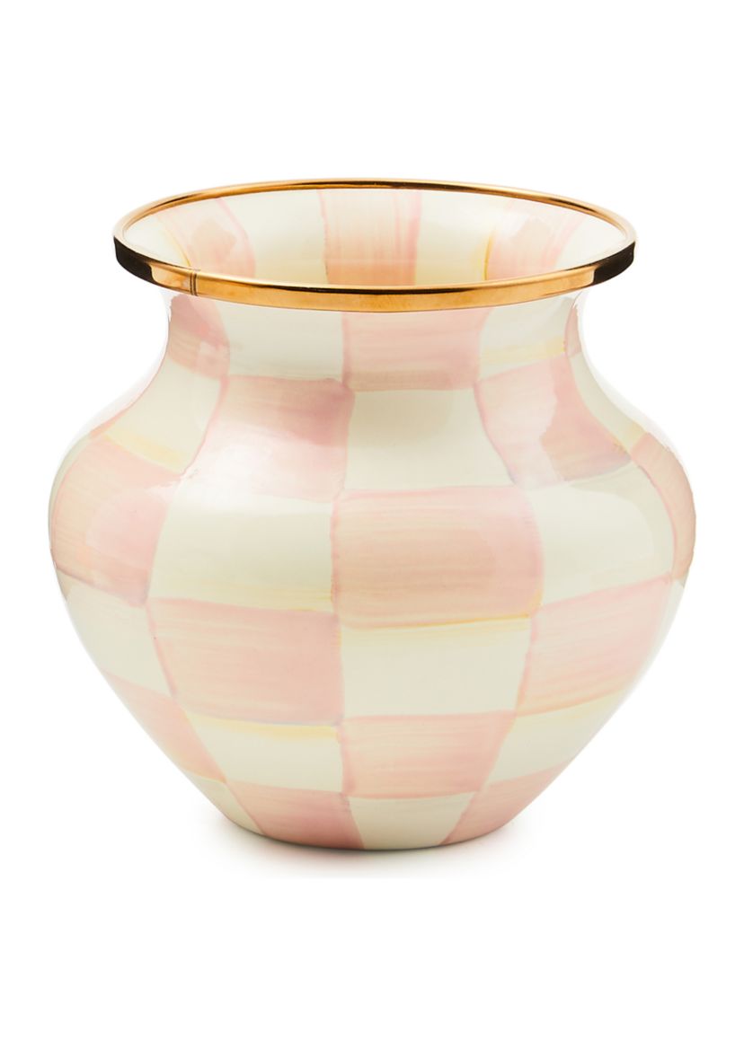 Rosy Check Vase