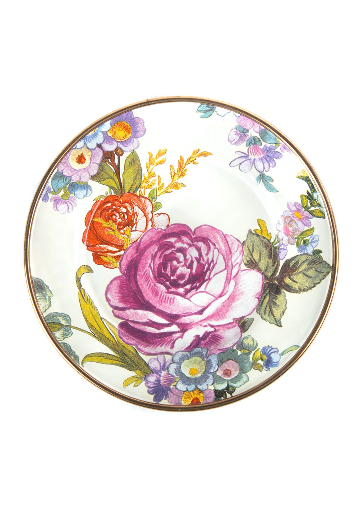 Flower Market Appetizer Plates - Set of 4