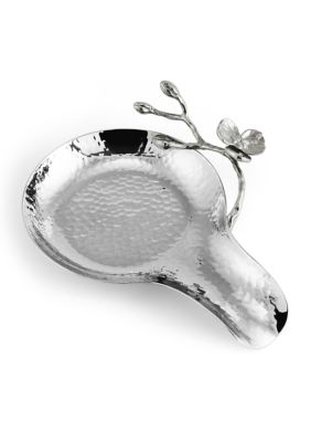 White Orchid Spoon Rest