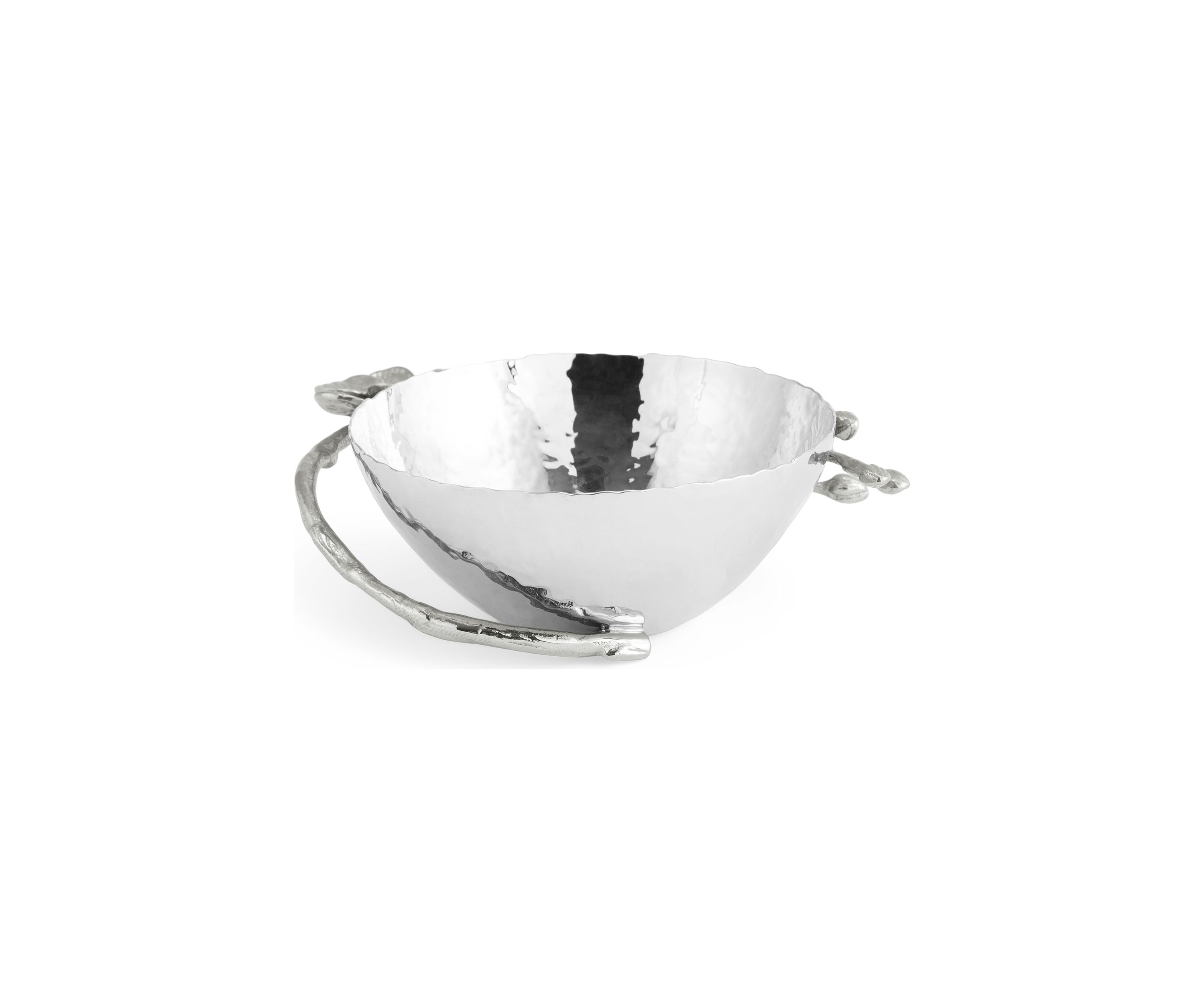 White Orchid Nut Dish