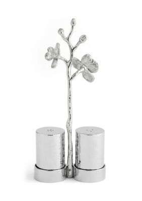 White Orchid Salt and Pepper Set