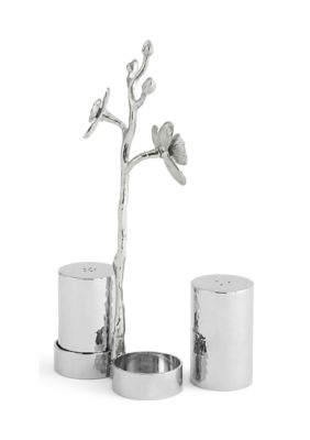 White Orchid Salt and Pepper Set