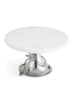 White Orchid Cake Stand