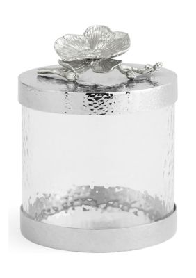 White Orchid Small Canister