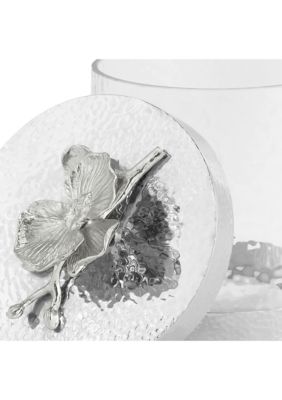 White Orchid Small Canister