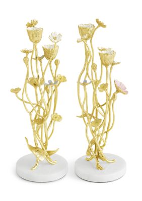 Wildflowers Candleholders Set of 2