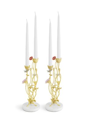 Wildflowers Candleholders Set of 2