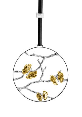 Butterfly Ginkgo Moongate Ornament