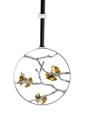 Butterfly Ginkgo Moongate Ornament