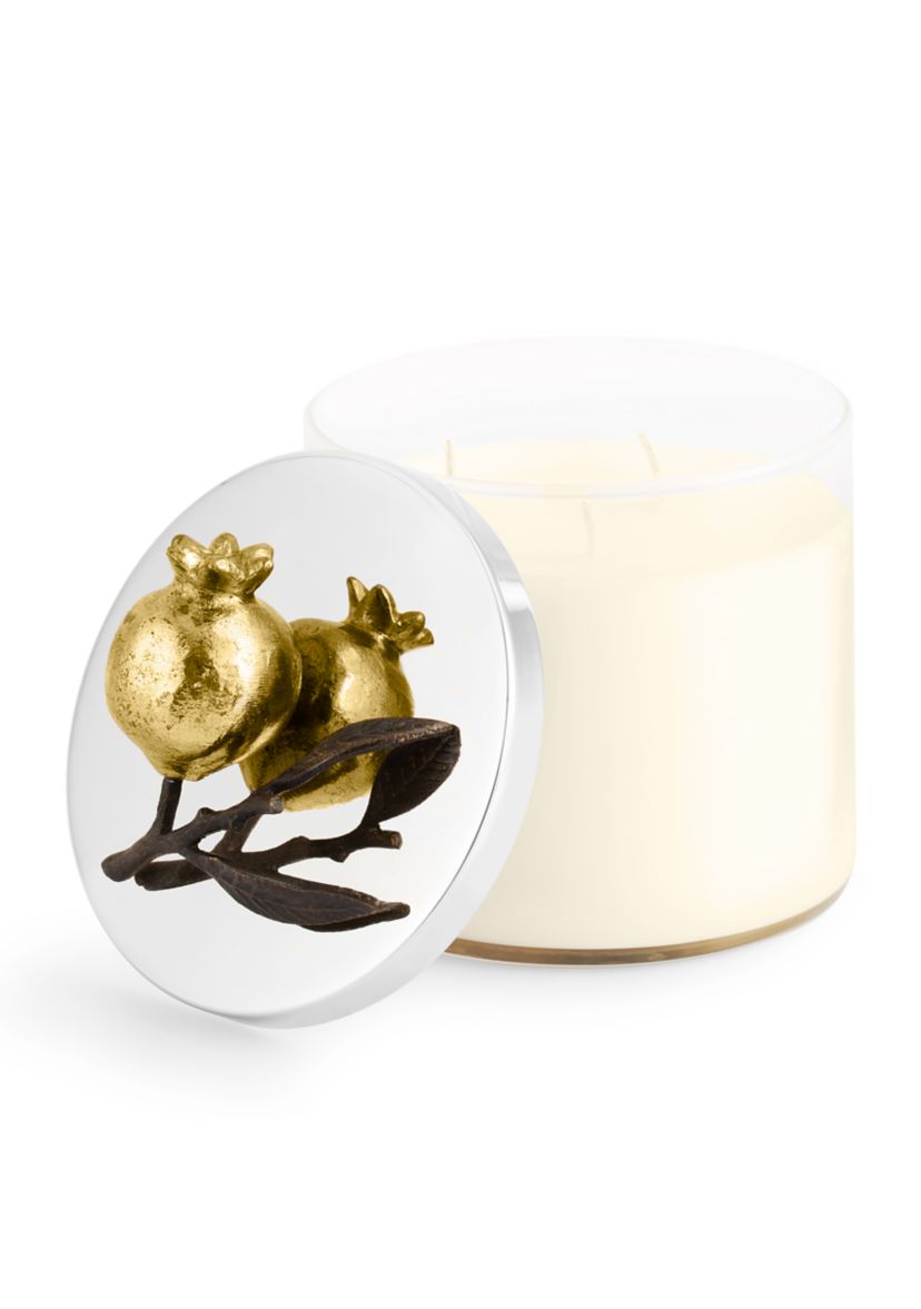 Pomegranate Gold Candle