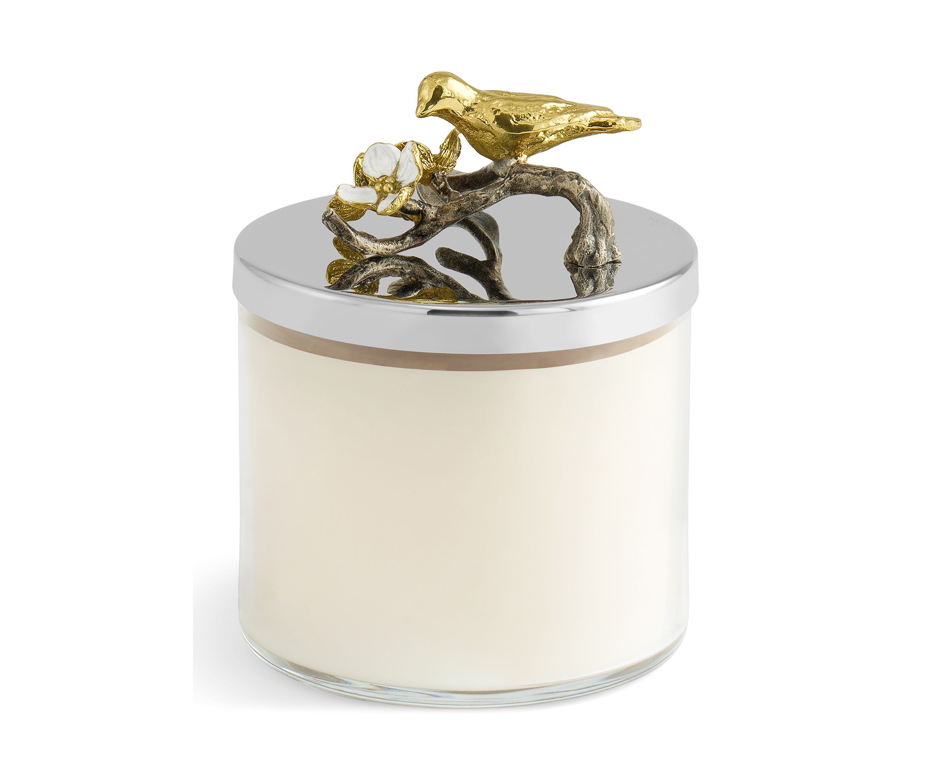 Lovebirds Candle
