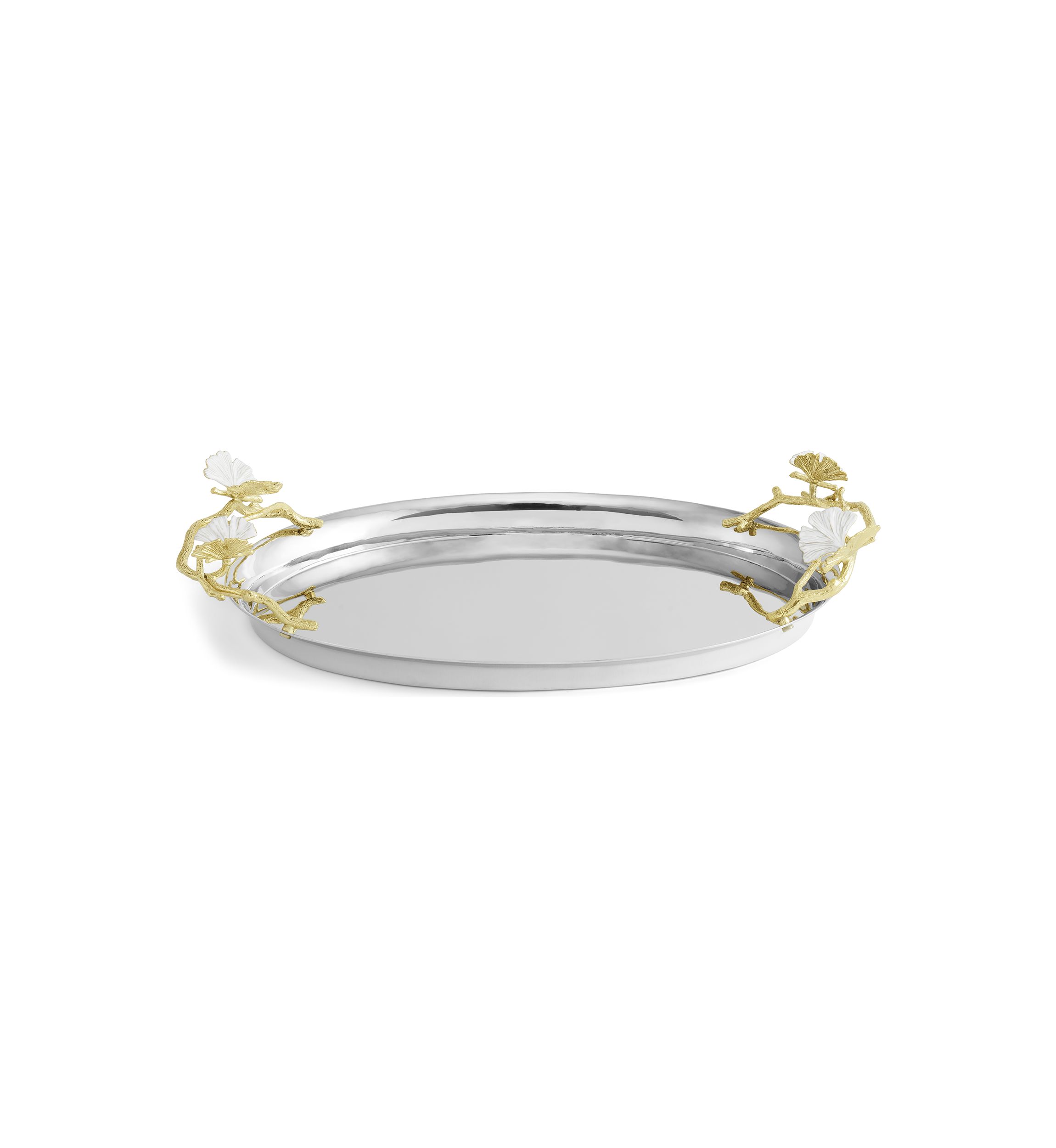 Butterfly Ginkgo Gold Medium Tray