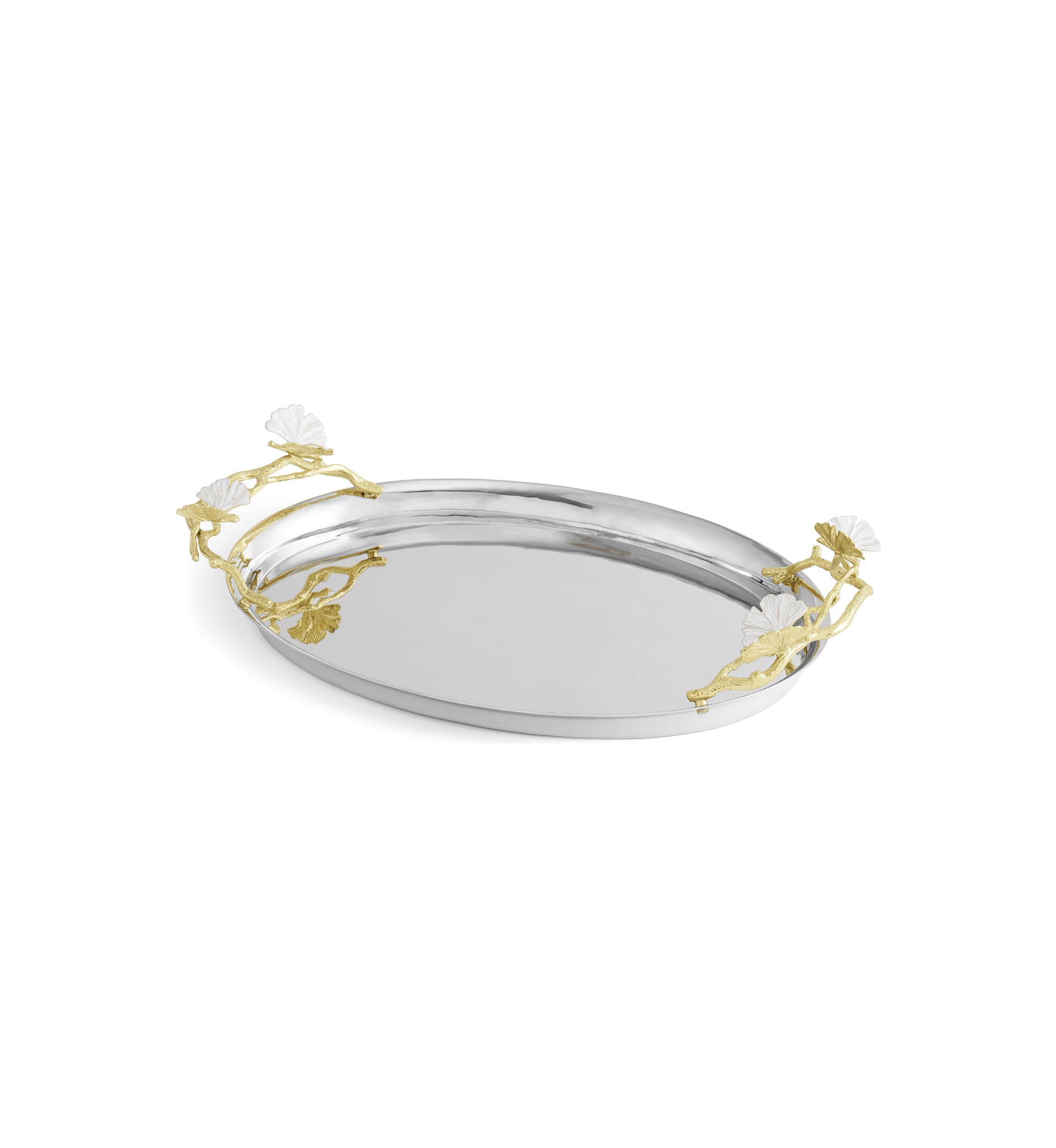 Butterfly Ginkgo Gold Medium Tray