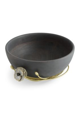 Anemone Wood Bowl