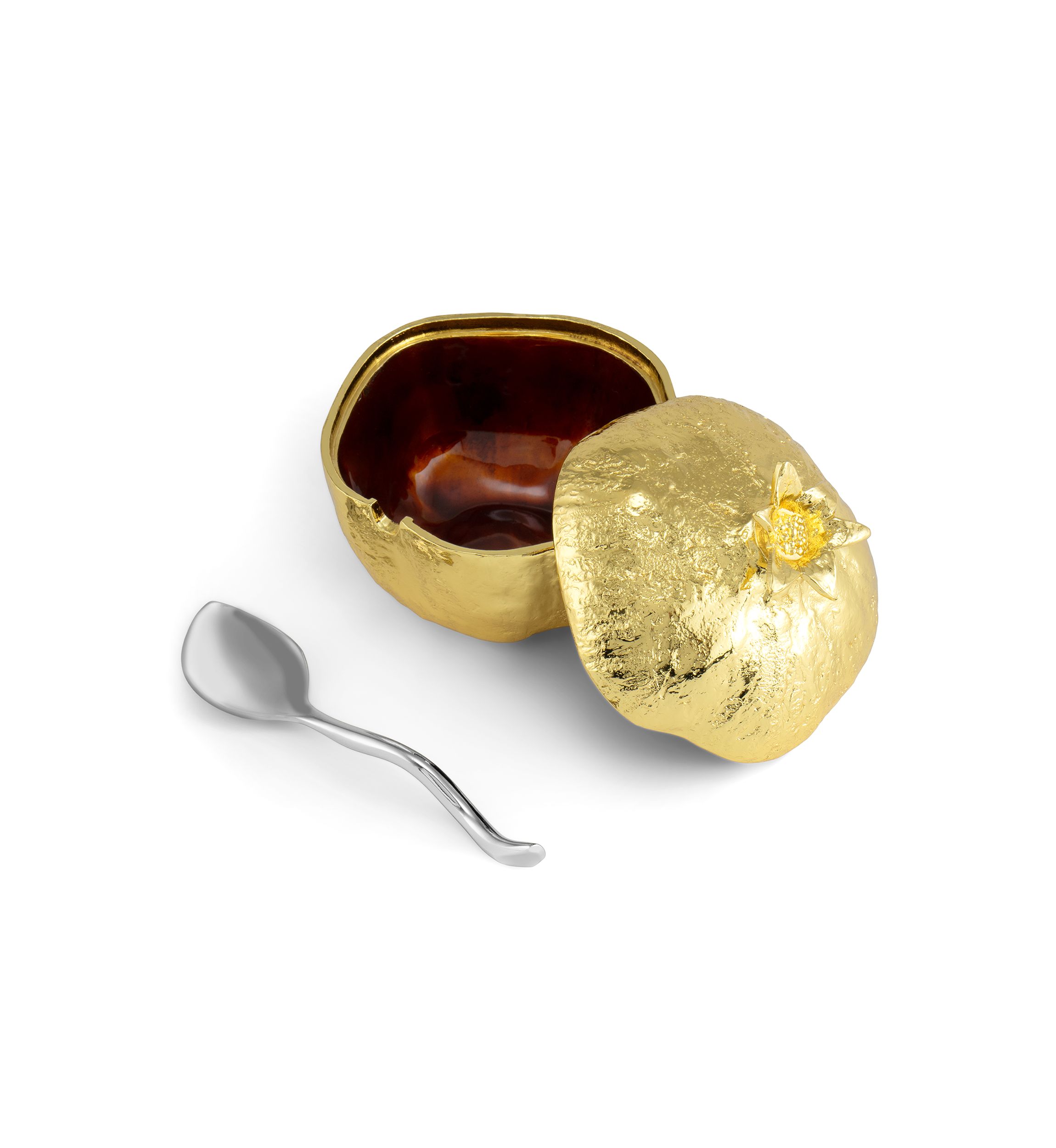 Pomegranate Mini Pot with Spoon
