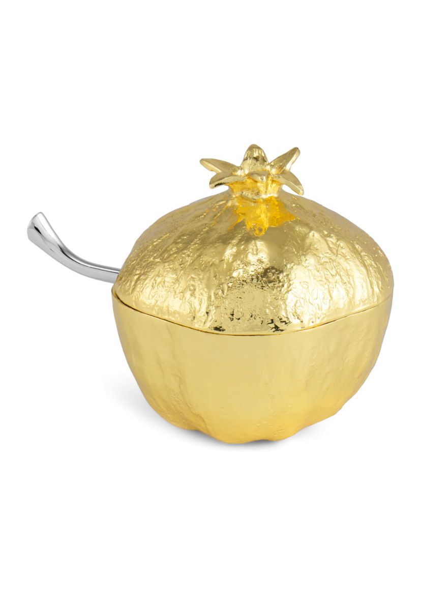Pomegranate Mini Pot with Spoon