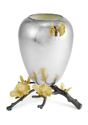 Butterfly Ginkgo Medium Vase