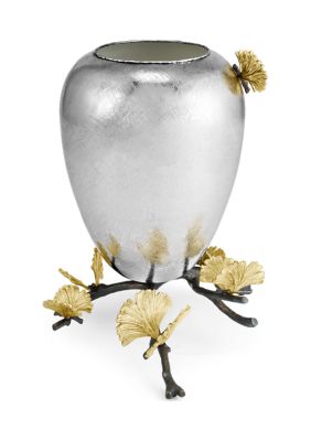 Butterfly Ginkgo Medium Vase